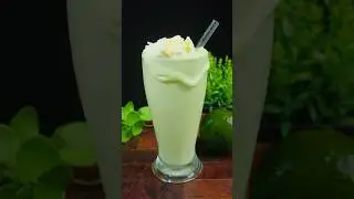 Avocado Ice Cream Shake 🥑 #asmr #avocado #indianasmr