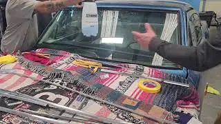1967 Plymouth Barracuda Windshield Installation | Weatherstrip & Mylar Locking Strip  #A-Body Mopar