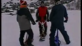 LECON INITIATION AU SNOWSCOOT PARTIE 1
