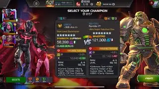 AW Season 61. Symbiote Supreme vs Maestro on Node 44 HS Poison / Rupture #mcoc