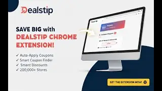 Dealstip: Automatic coupons for more than 200k online shops.