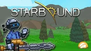 FIRST PLANET! - Starbound (Funny Moments and Fails) [1]