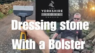 Dressing stone with a bolster