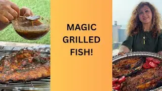 Grilled Trout with Secret Zesty Sauce | Easy & Healthy BBQ Recipe 🐟🔥 #chefFertas