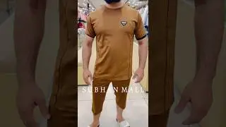 Men&rsquo;s Tracksuit /new collection & Summer Tracksuit/ latest Design #mensfashion #subhanmall