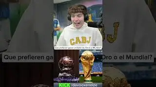 Un Bal&oacute;n de Oro o el Mundial? #davooxeneize #parati #futbol #fyp #davo #viral #argentina #clips #fc