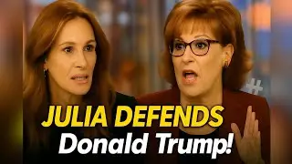 Julia Roberts DEFENDS Donald Trump in Fiery Clash with Joy Behar | SHAPED BY IMAGINATION