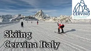 POV Skiing in Cervinia | Italian Alps Ski Resort