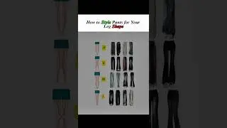 How to Style Pants for Your Leg Shape | Korean Fashion Tips 👖 #HowToStyle #KoreanFashion #PantsStyle