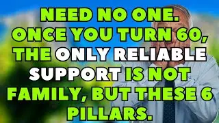 These 6 Pillars Are The ONLY Reliable Support After 60. Not Family!