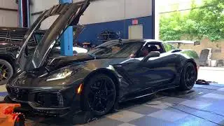 Dyno Testing the Beastly 2019 Corvette ZR1 for MAXIMUM Horsepower!