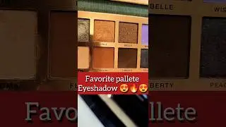 Favorite Eyeshadow Palette 🎨😍🔥 #modelife #shorts #shortvideo #short #youtubeshorts #makeup