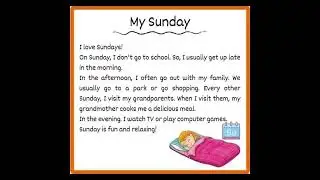 essay on how I spent my Sunday/10 lines on how I spent my Sunday in english #shorts