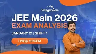 JEE Main Question Paper Analysis 2026 January 21 Shift 1: Detailed Student Reviews, Topics Asked