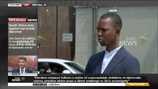 South Africa acts against top Isreali diplomat