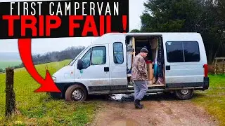 Our First Campervan Trip to The New Forest DID NOT GO TO PLAN!