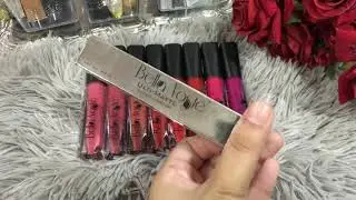 BELLA VOSTE ULTI MATTE LIQUID LIPSTICKS SWATCHES and REVIEW| Most affordable lipsticks|Sarah vlogs💕