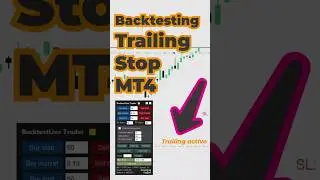 C&oacute;mo usar TRAILING STOP en Backtesting Manual en MT4 (Simulador BacktestLive)