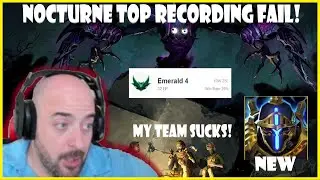 SoloRenektonOnly's NOCTURNE top is a NIGHTMARE for his TEAM! FAIL recording account doomed?!