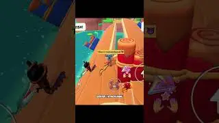 Used Bolt Ability at the Perfect Time ⚡ | #StumbleGuys Savage Moment #shorts #65