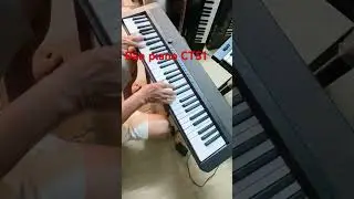 Đ&agrave;n piano casio cts1 like new #music