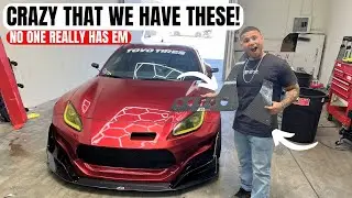 INSTALLING MORE RARE PARTS FOR THE 22+ PANDEM GR86/BRZ!