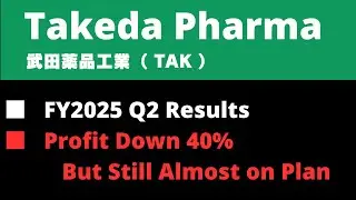《 JAPANESE STOCK 》Takeda Pharmaceutical FY2026 Q2 Results
