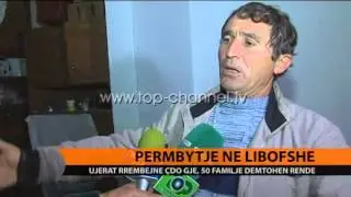 Përmbytje në Libofshë - Top Channel Albania - News - Lajme