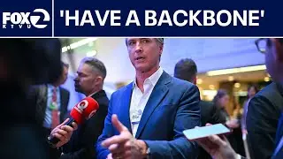 California's Newsom pushes European leaders to 