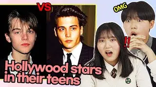 Korean sisters choose the MOST HANDSOME hollywood star! (Ideal type world cup!!)