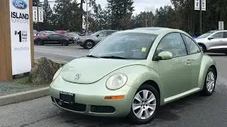 2008 Volkswagen Beetle + Heated Seats, Moonroof, Tonneau Cover Review | Island Ford