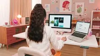 ergonomic-wireless-bluetooth-mouse #CuteMouse #WirelessGadget #techstyle