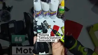 Ga capek lagi pake gergaji manual.#diton #ditonpremium #gundam #tamiya #toys #drill #bor #diy