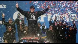 Moffitt takes victory after Nemechek's last-lap fuel issue
