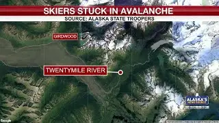 Girdwood avalanche leaves multiple heli-skiers stranded, recovery efforts unsuccessful, AST says