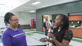 First day of school with Mansfield High School
