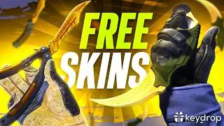 THESE FREE SKINS I GET INTO Key-drop! NEW Keydrop Promo Code 2026 - $4000 SKIN GIVEAWAY!
