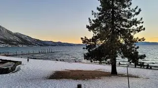 2021-12-19 Hyatt Regency Lake Tahoe Lakeside Cottage Room Tour at Sunset