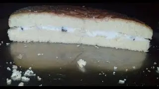 Torta al pan di spagna al limone / torta paradiso/ 3 ingredienti, senza lievito
