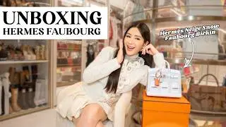 A LUXURY SURPRISE FROM MY SON &ndash; HERM&Egrave;S FAUBOURG SNOW UNBOXING | JAMIE CHUA