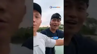 Penampakan Buaya di Sengkuang Dalam, Batu Ampar Pagi Hari #batamnews