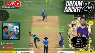 🔴 LIVE: DREAM CRICKET 25 Rank Pushing | Subscribers Ke Sath Match 🏏 #live #dreamcricket25 #shorts