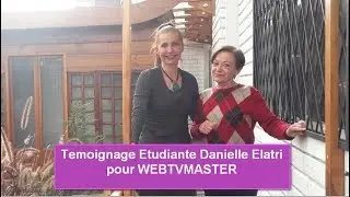 Temoignage Etudiante en Web Video Production, Danielle Elatri pour WEBTVMASTER