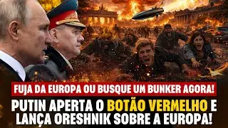 PUTIN LAN&Ccedil;A ORESHNIK AGORA❗R&Uacute;SSIA ATINGE 1 MILH&Atilde;O DE PESSOAS