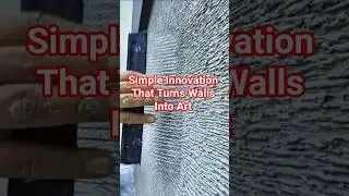 DIY Wall Texture Tool That Creates Stunning Patterns