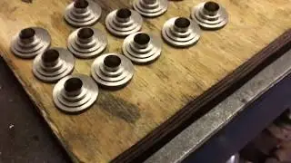 Custom Made Titanium Valve  Spring Retainers