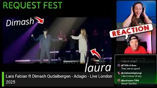 Lara Fabian ft Dimash Qudaibergen - Adagio - Live [REACTION]