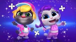 Colourful Pink Tracksuit Onesie Special Episode💖🐽My Talking Tom Friends New Update Android Gameplay🐽