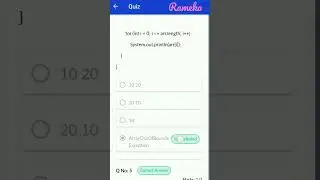 Great Learning Quiz answers @ Java  Programming