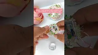 MINIATURE  ALBUM  WORKSHOP ( BOOKING OPEN) #shorts #artclass #onlineclass #minialbum #scrapbook #diy